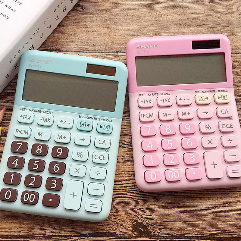 SHARP Sharp EL-M334 Electronic Calculator Fashion Cute Cartoon Candy ...