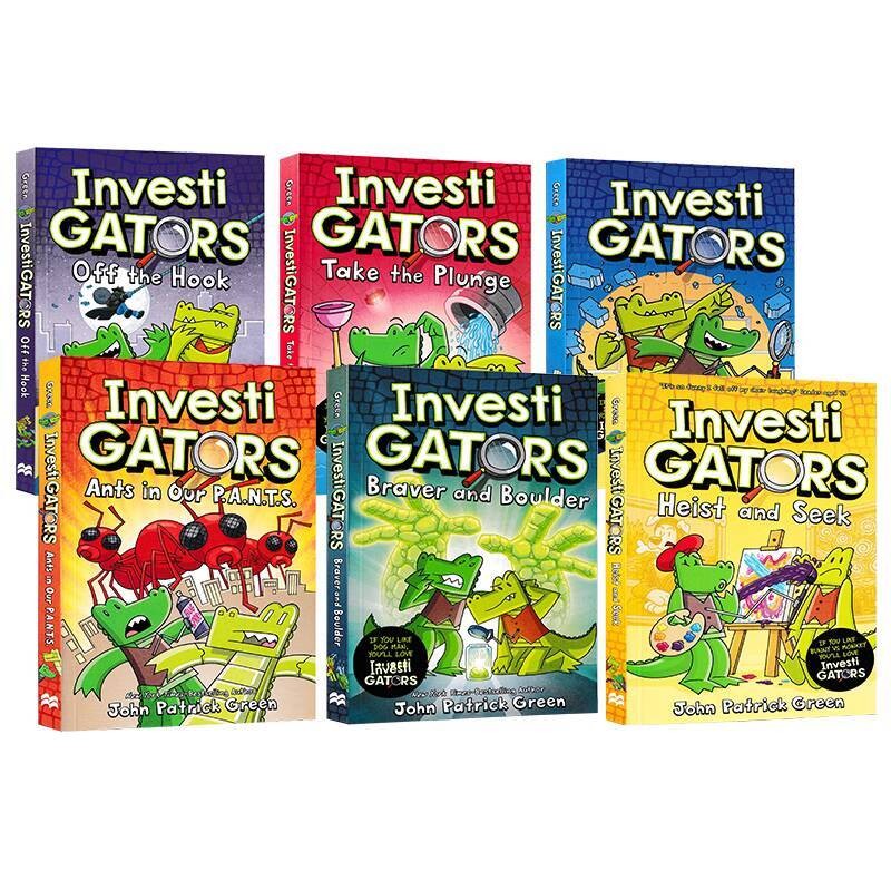 Investigators Crocodile Detective Full 6 Volumes English Original Full ...