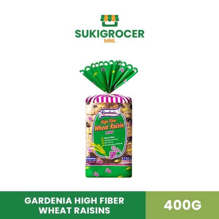 Gardenia High Fiber Wheat Raisin Loaf 400g 3 Shopee Philippines