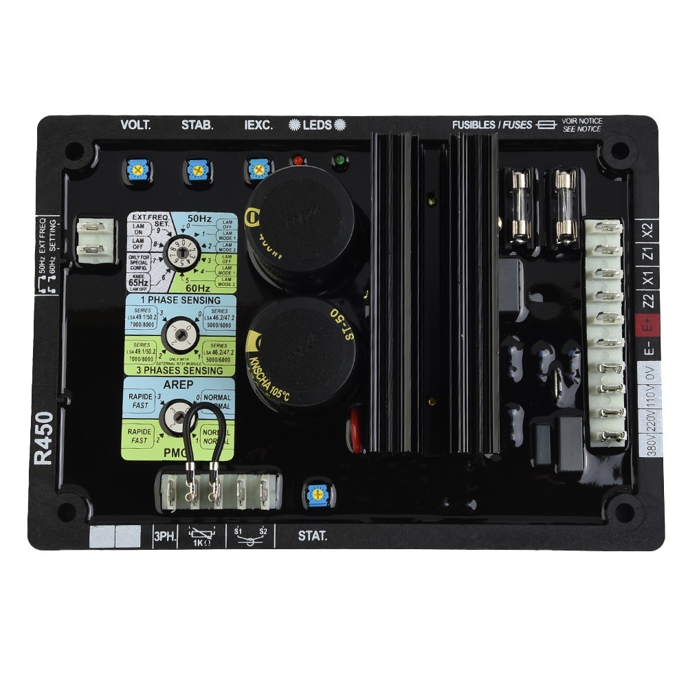ISHOWMAL ️New Automatic Voltage Regulator AVR R450 For Leroy Somer ...