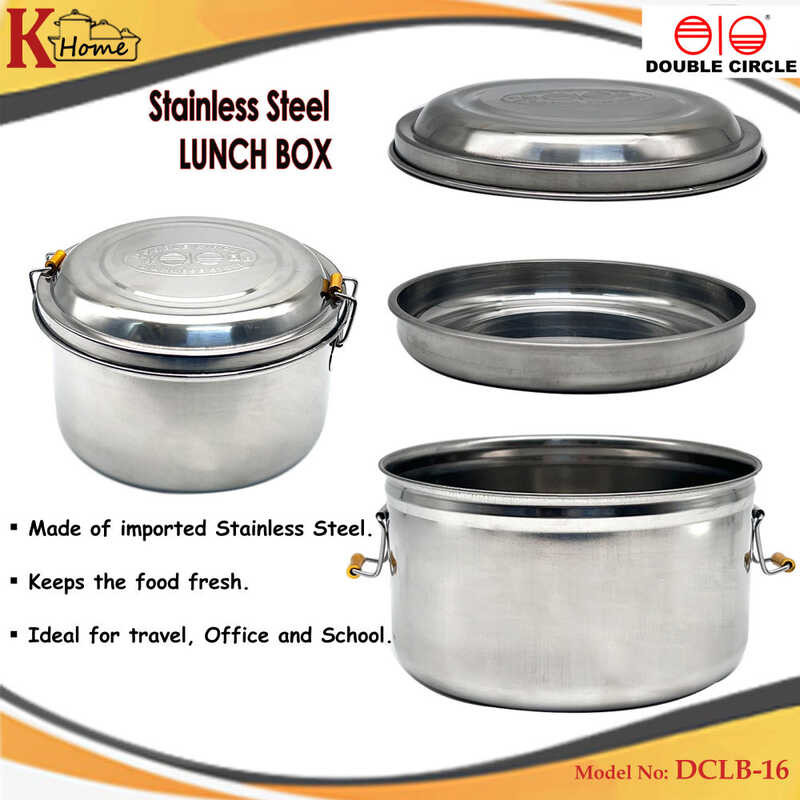 Double Circle Stainless Lunch Box/Case/ Food Storage/Food Container ...