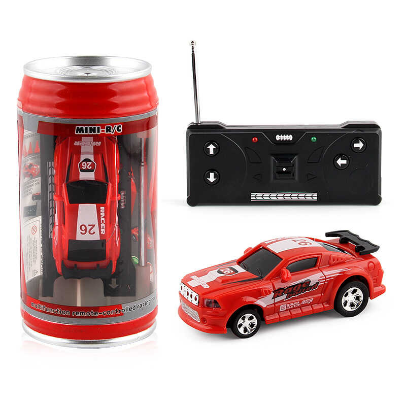 1Pc Coke Can Mini Speed RC Radio Remote Control Micro Car Toy Gift 865 ...