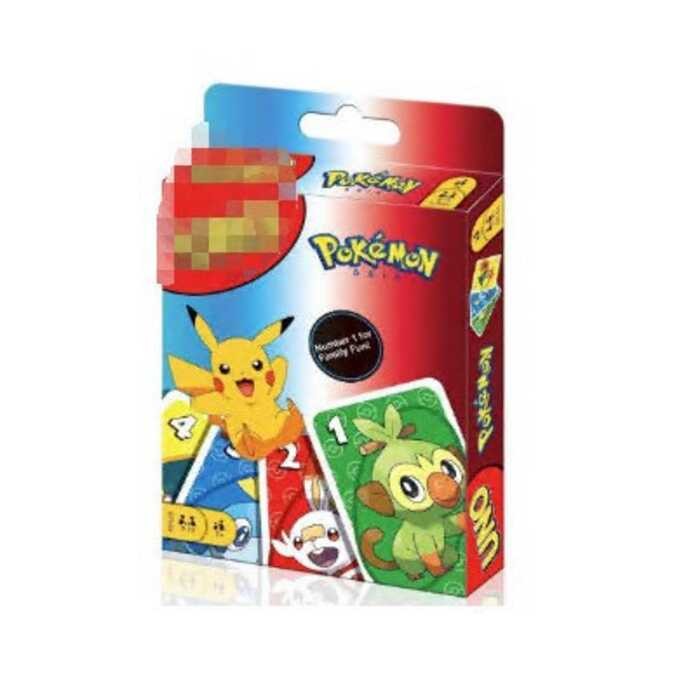 English Pokémon Solitaire Version Board Game Cards Uno Entertainment ...