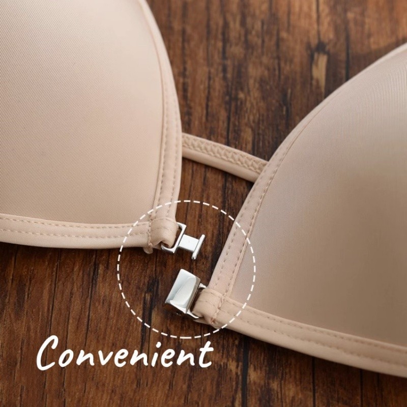 Vintage Sweet French-style Triangle Cup Wire-Free Bra