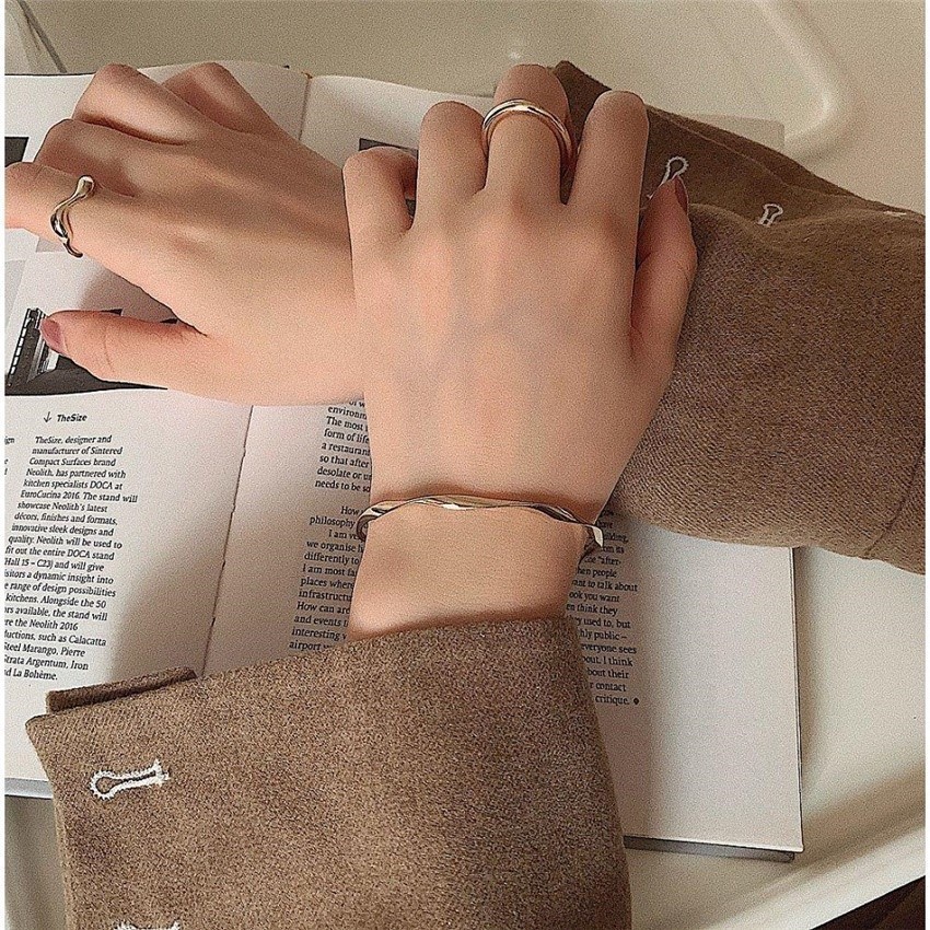 Designable Mobius Opening Bangle for Men Women Simplicity Fashion ...