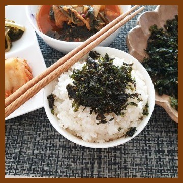 ☪ [] Kimnori korean crispy seaweed rice topping flakes (furikake mix ...