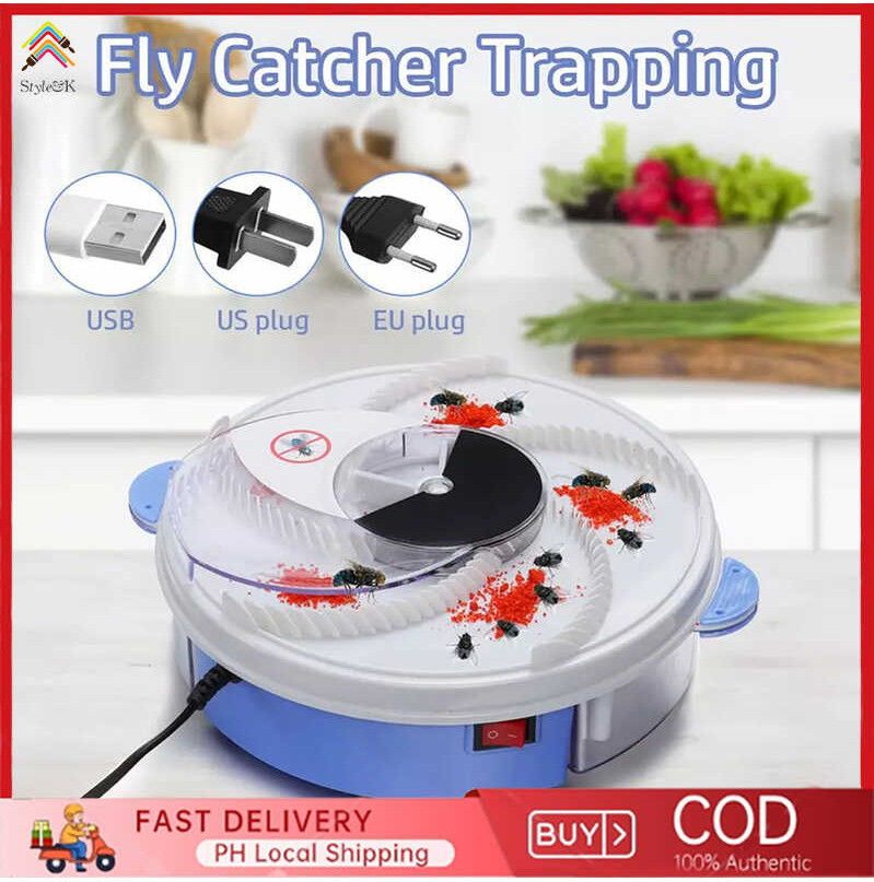 USB Fly Trap Effective Flycatcher Control Insect Artifacts Repeller ...