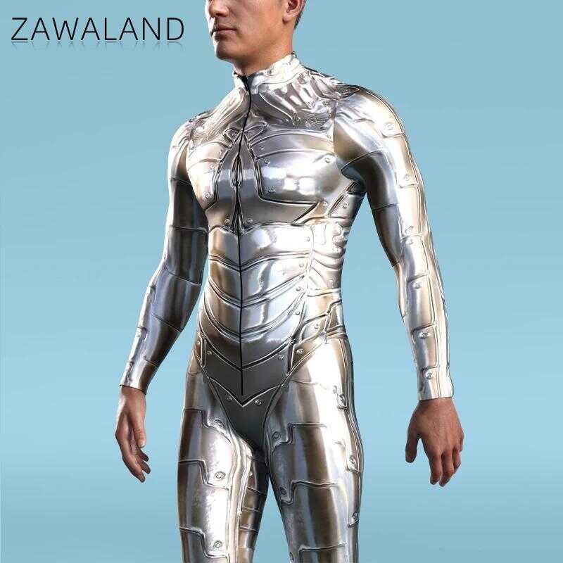 Cosplay Robot Bodysuit Steampunk Armor 3D Printed Jumpsuit Zentai ...