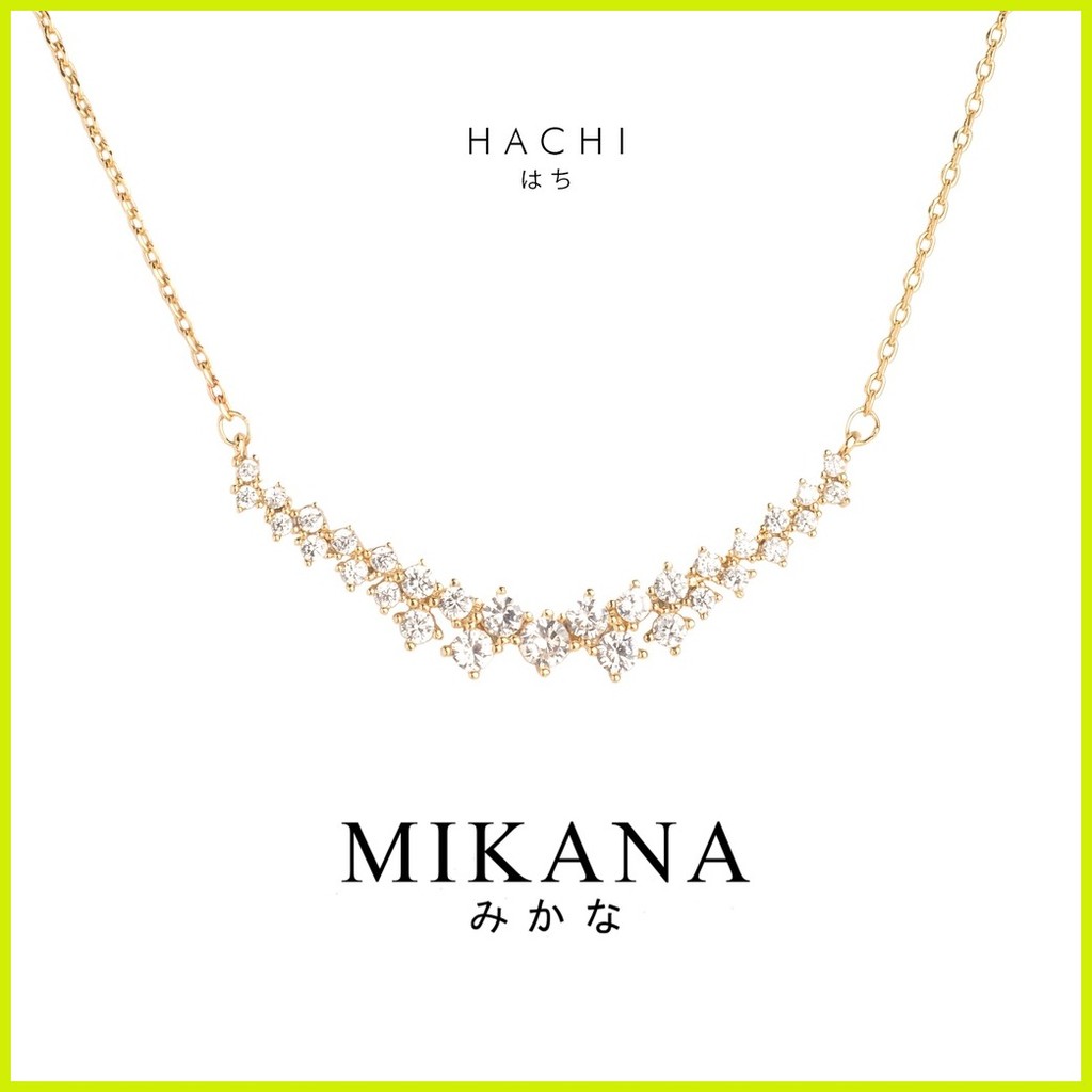 Mikana Regal 18k Gold Plated Hachi Pendant Necklace accessories jewelry