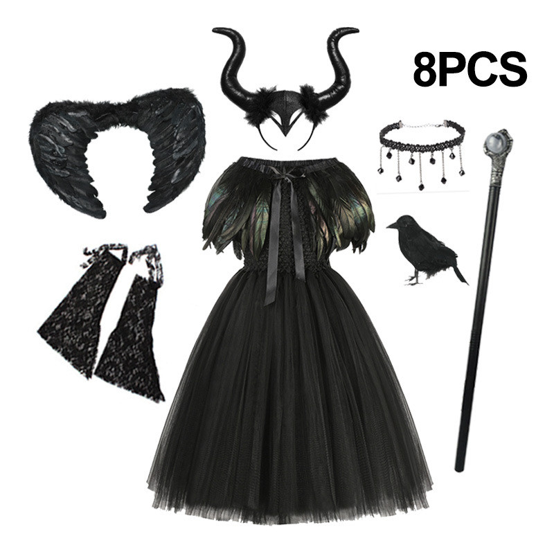 Witch Costume HOMELEX Feather Cape Shawl Costume Black Witch Wings