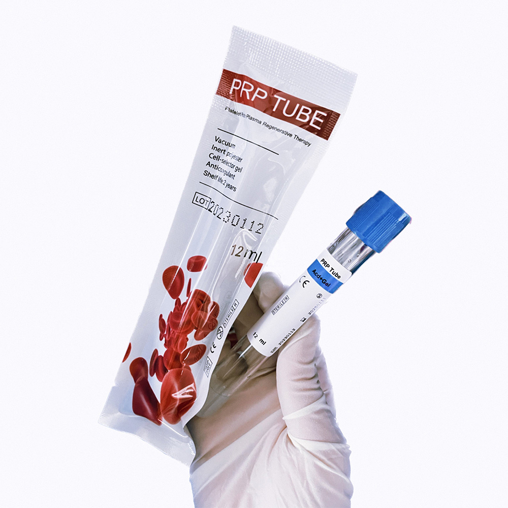 10pcs 10ml PRP Tube Acid+Gel Tube Vacuum Acid+Gel+Biotn Collection ...