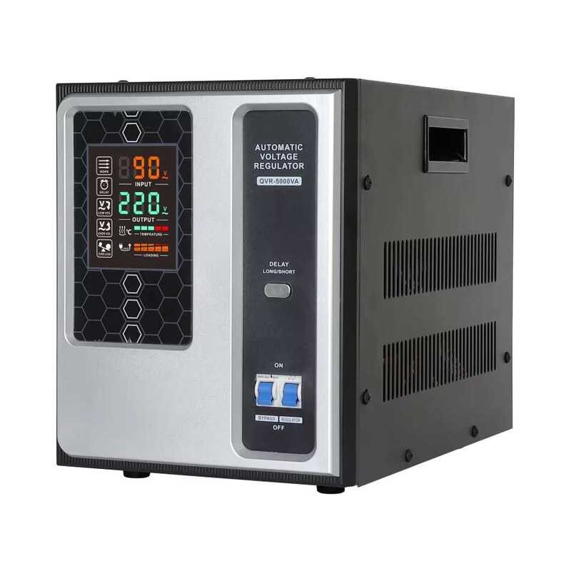 Relay Type 3000Va Single Phase AC 220V Desktop Automatic Voltage ...