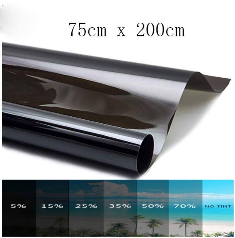 75cm*2m Tinted Film DIY Magic Tint Tinted Film for Car Sunshade For ...