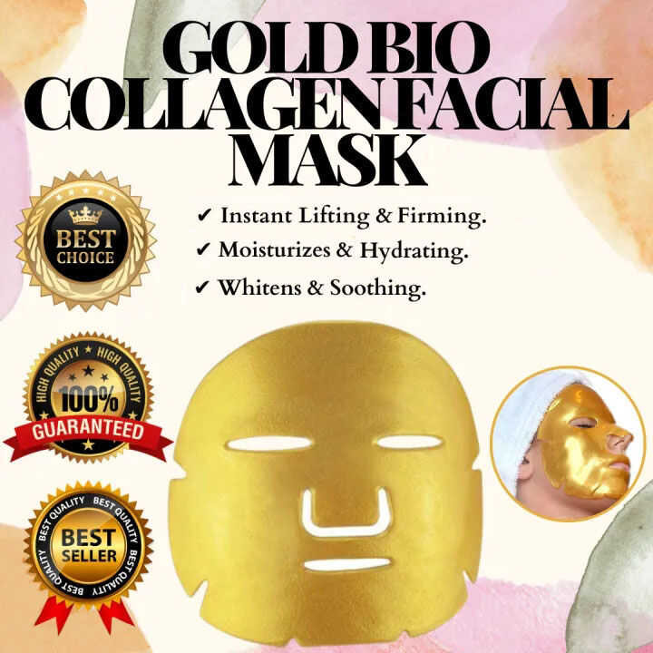 Best Seller GOLD Bio-Collagen FACIAL MASK | Crystal Collagen Gold ...