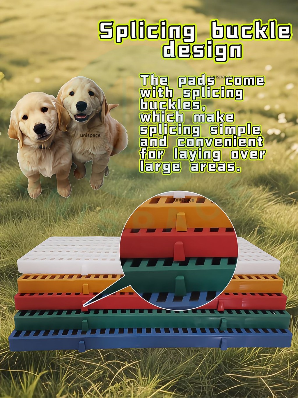 UNISACE PLASTIC MATTING FOR DOG/PIG/RABBIT/PETS CAGE ANTI SLIP ...