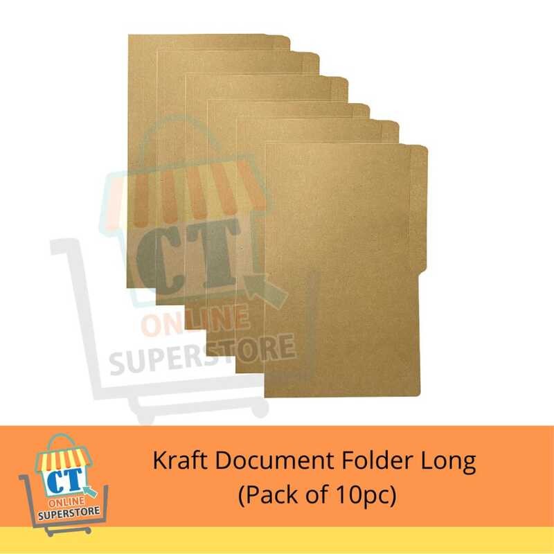 Kraft Folder 14Pts Long (Pack Of 10) | Shopee Philippines