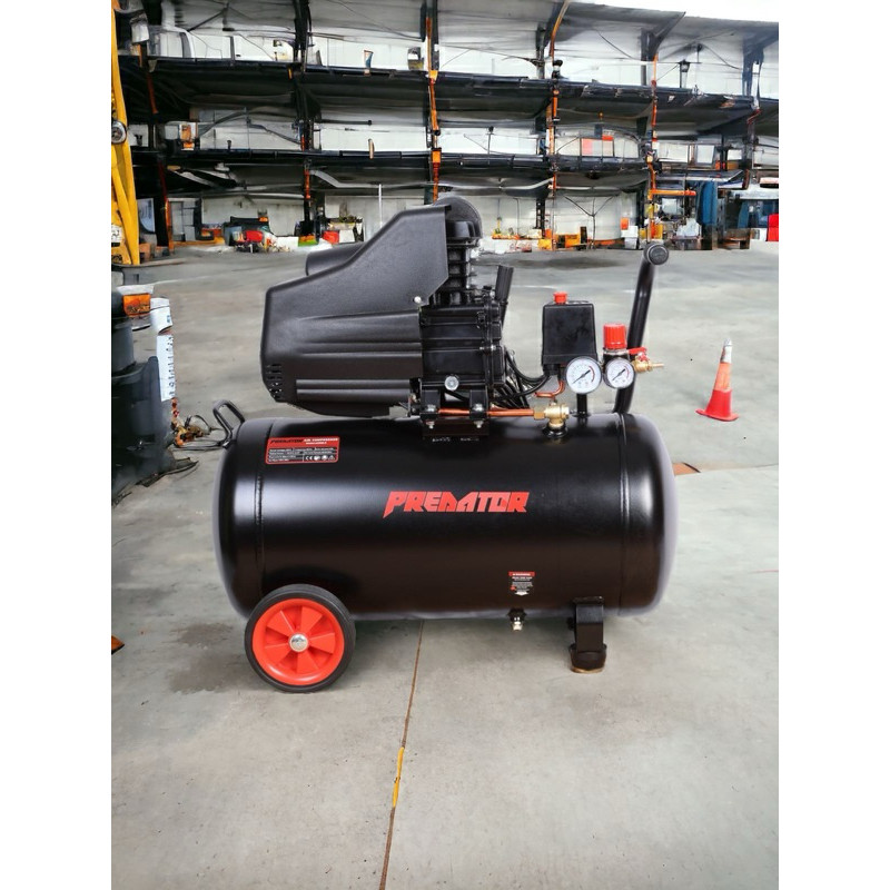 Predator USA air compressor 50 Liters oil less noiseless 1hp and 1.5hp ...