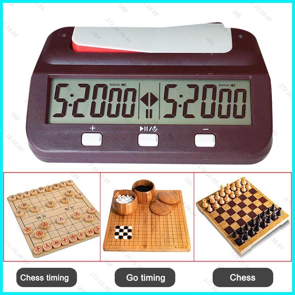 3-in-1 Multipurpose Portable Professional Chess Clock Digital Chess ...
