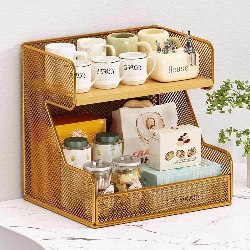 Desktop Storage Rack Storage And Sorting Dining Table Countertop Office ...