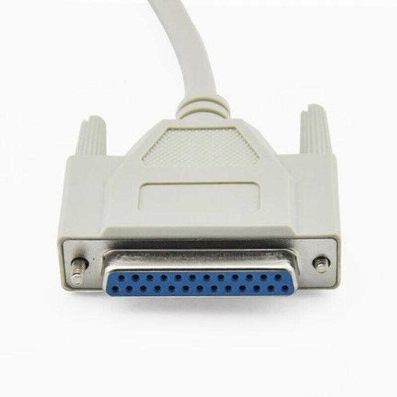 Fir DB25 Extension Cable Male Female 25pin Parallel Serial Port Cable ...