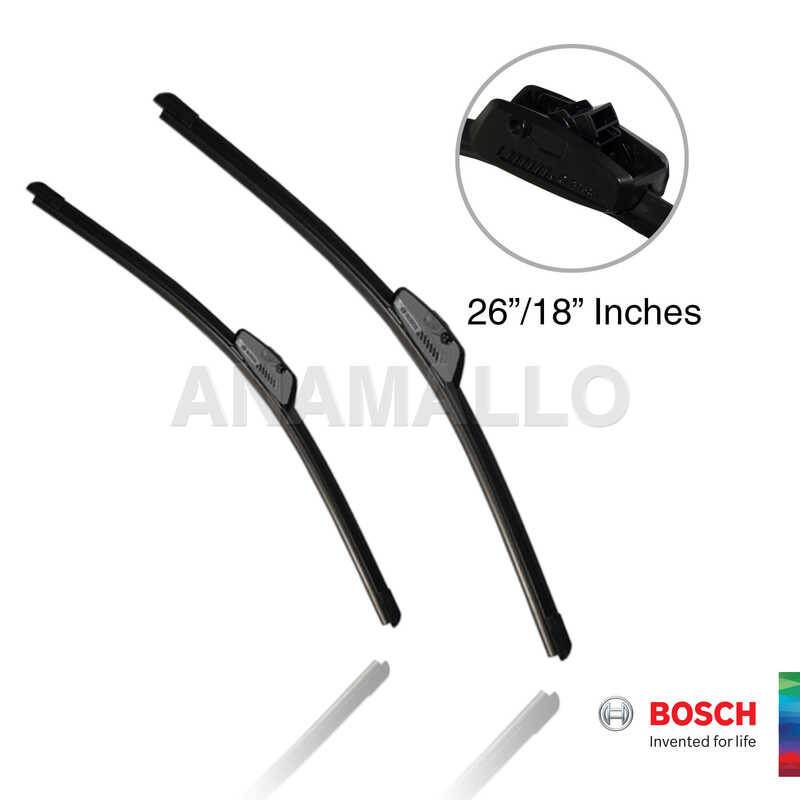  Clear Blade Wiper BOSCH Advantage Set Para Sa HONDA Civic (Fc) 2017