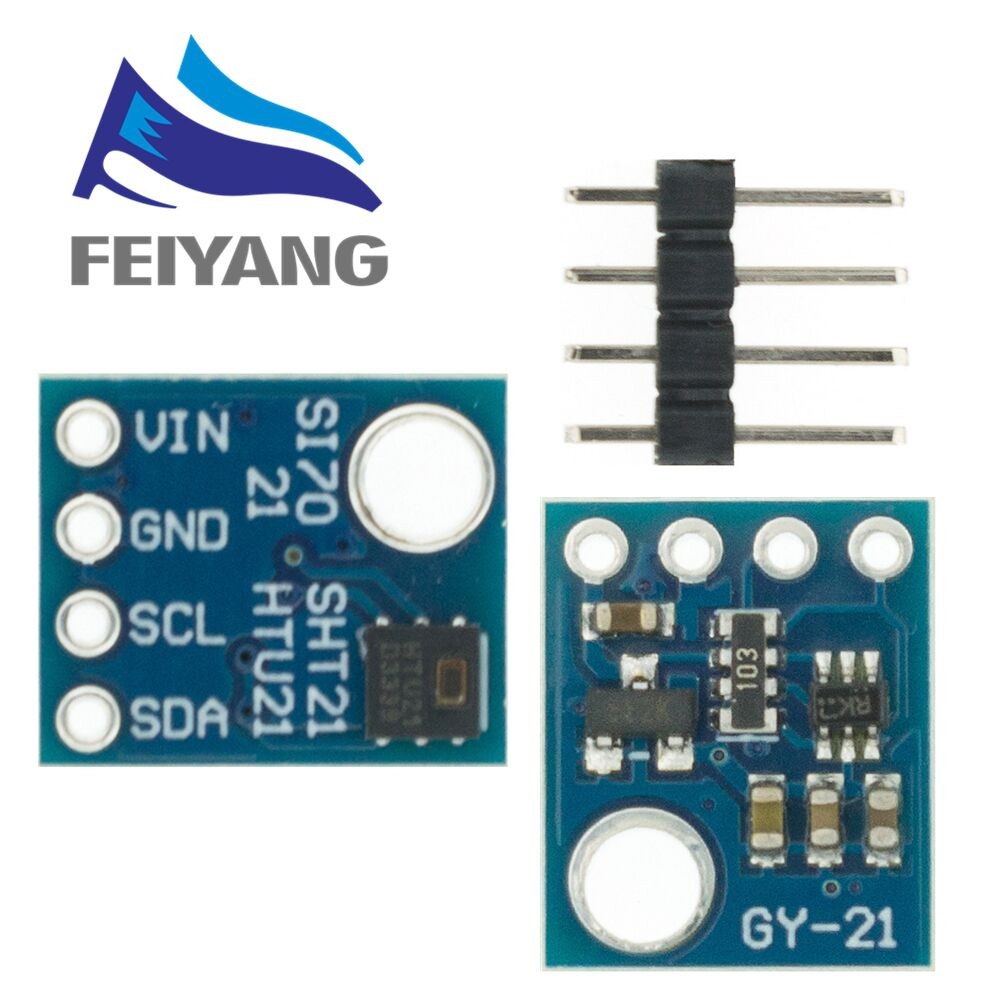 Si7021 GY21 Module Industrial High Precision Humidity Sensor I2C IIC