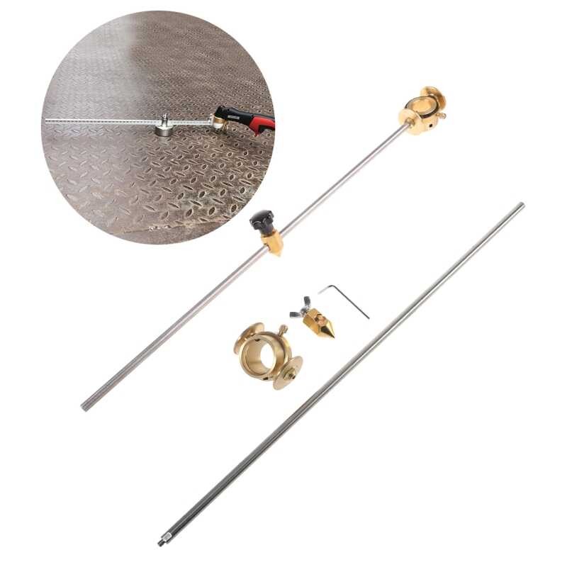 Round Compass Roller Guide Wheel Cutting W/ Scale Plasma Torch