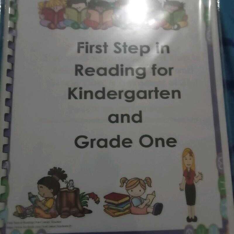 3 First Step Reading For Kindergarten And Grade One | Shopee Philippines