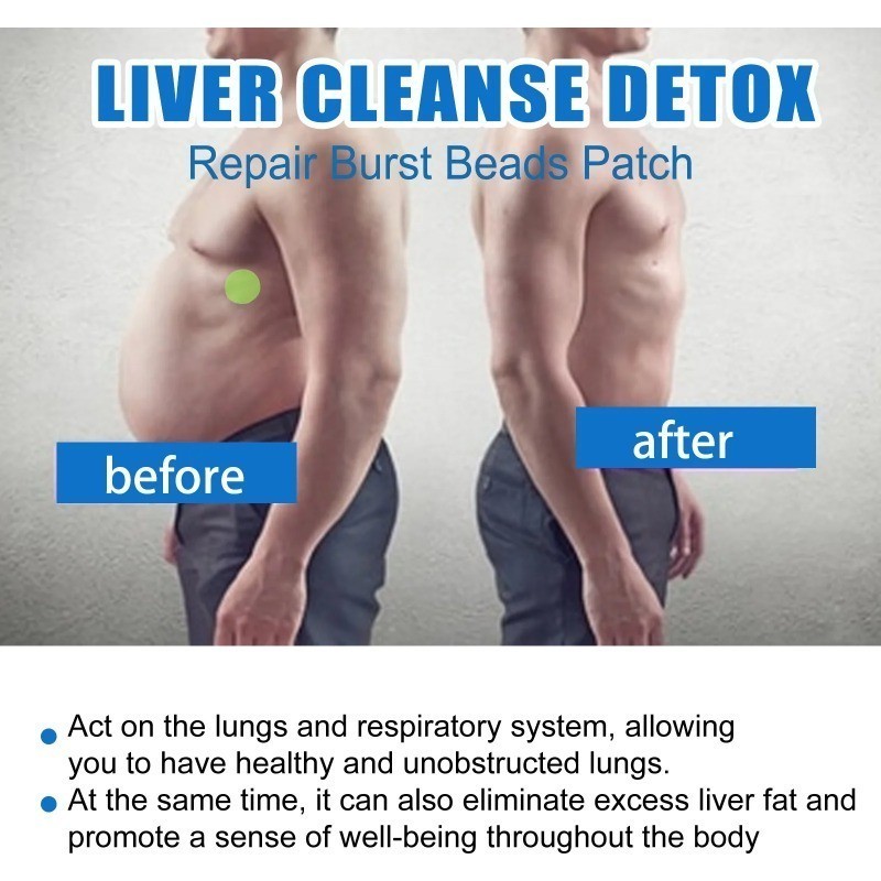 Liver Cleanse Detox Patch Slimming Prevent Cirrhosis Fatty Liver ...