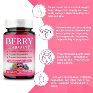 Mama Beauty Original Berry Harmony Tablet Supports Hormonal Balance ...