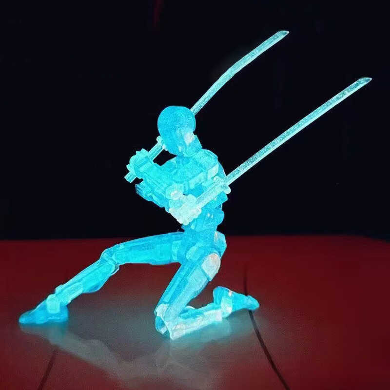 13 Joined Luminous Movable Action Figures Shapeshift Robot 3D Printed ...