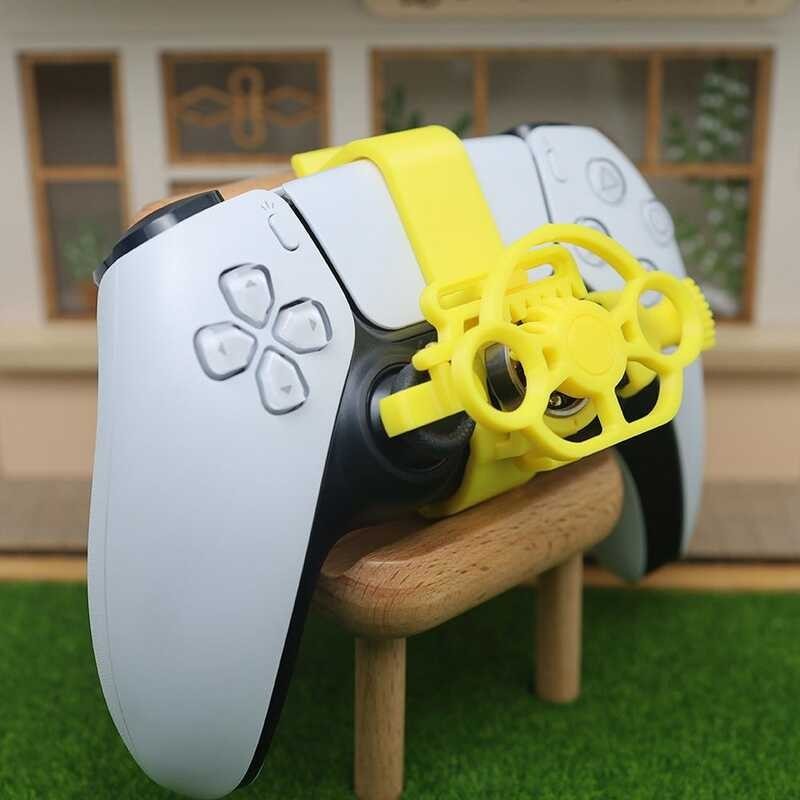 A Mini For Racing Games Steering Wheel Replacement For Sony Ps5 Game