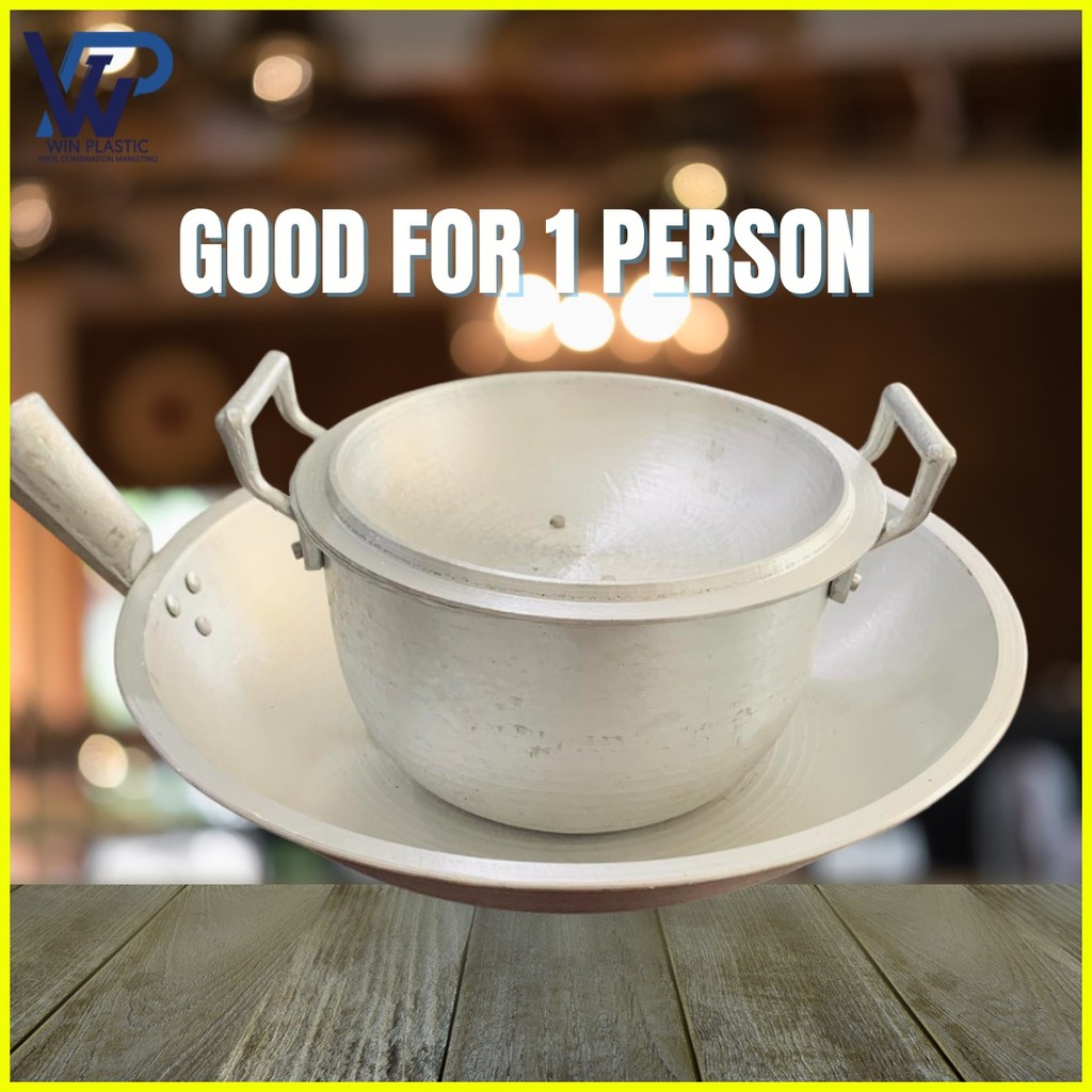 ⊙ Kawali and Kaldero Set Good for 1 Person (S5-C5) Makapal | Shopee ...