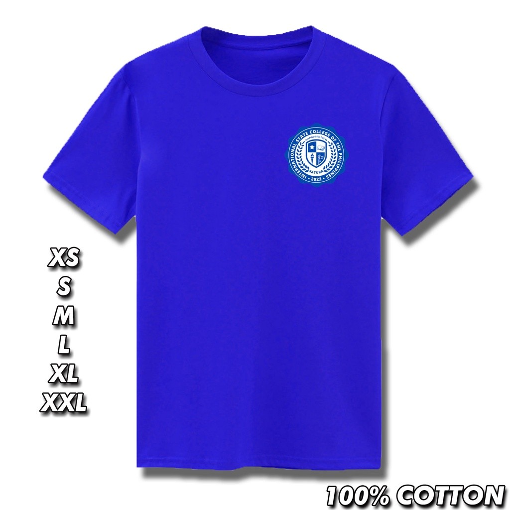 ISCP International State College of the Philippines Premium Cotton