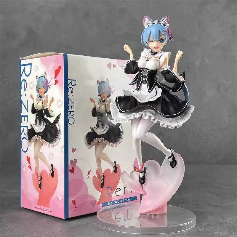 Re: Zero Starting Life In Another World Figurine Rem Japanese Maid Ver Renewal Edition Taito Prize P 30371