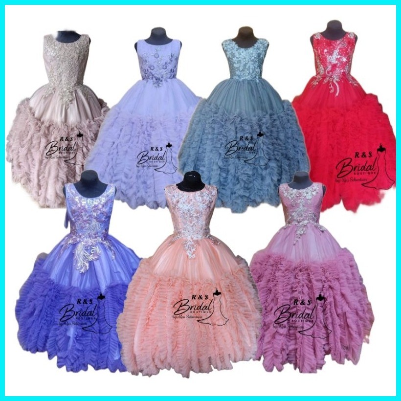 * 7TH BIRTHDAY GOWNS* SPECIAL RAFFLES GOWN | Shopee Philippines