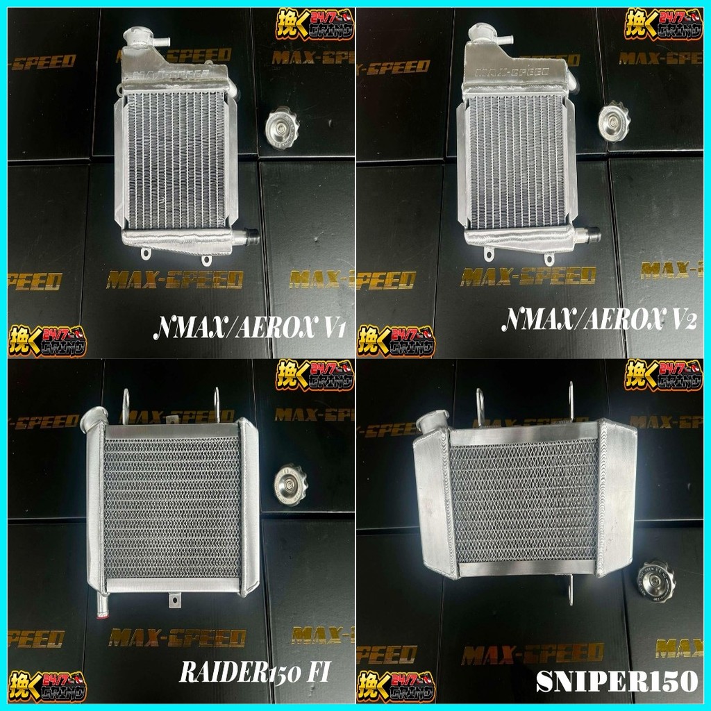Radiator 2 Rows R150 fi/Sniper 150/Nmax v1 v2/Aerox v1 v2/ Click 125 ...