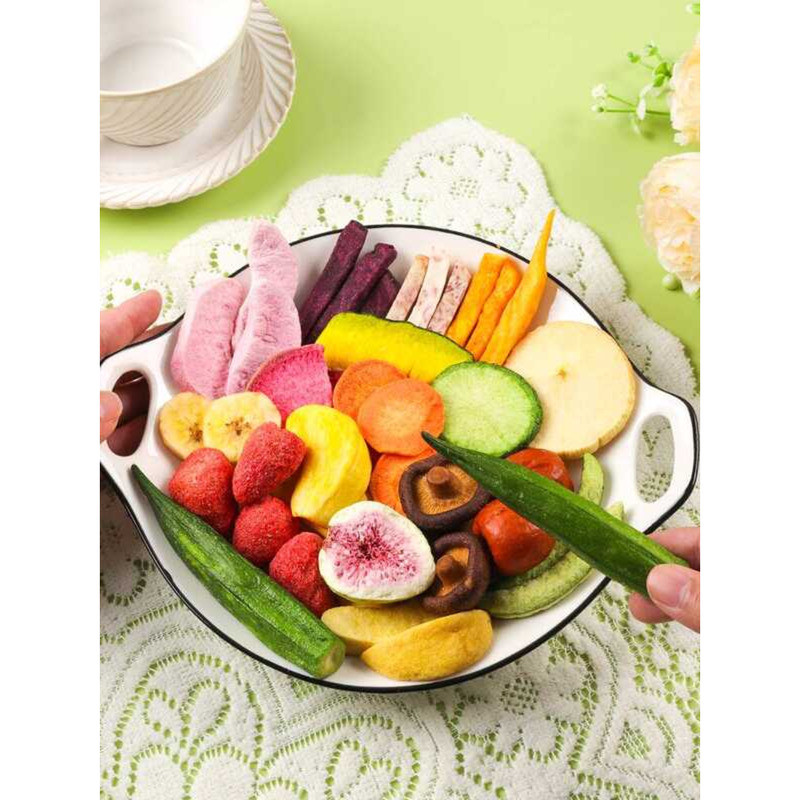 Ready-to-Eat Fruit and Vegetable Crisps 500g Canned Assorted Crisps ...