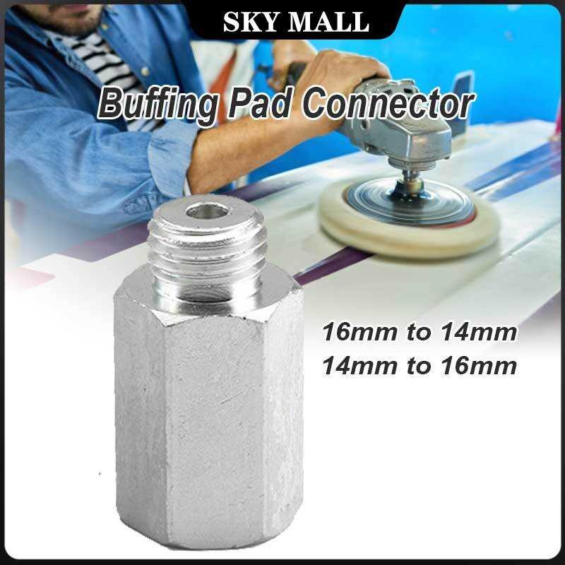 Buffing Pad Connector Aluminum Adaptor Thread Converter Angle Grinder ...