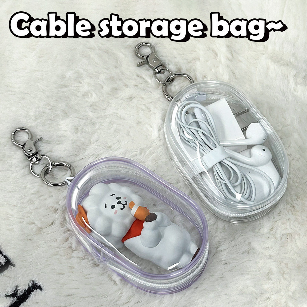 Clear Storage Bag Pouch Keychain Bag Storage Pouch Mystery Box ...