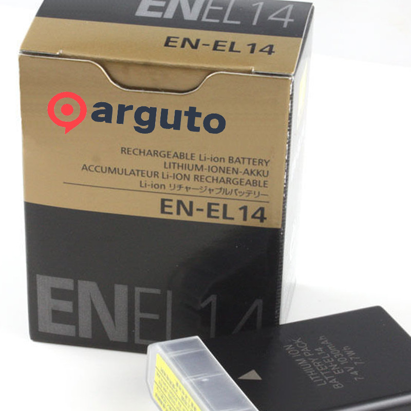 El14 En-El14 En Enel14camera Battery For Nikon D5200 D3100 D3200 D5100 ...