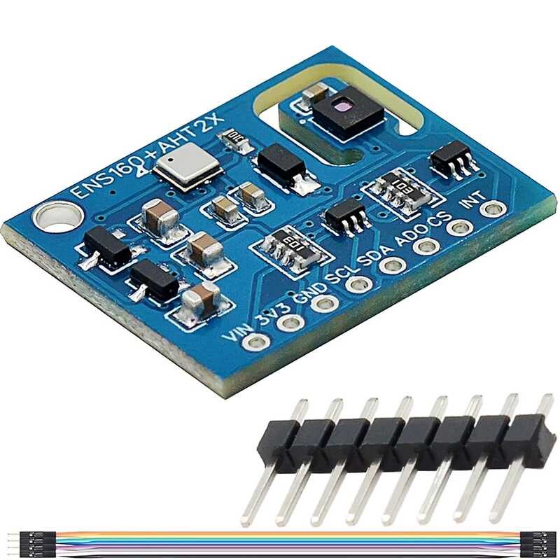 temperature DKARDU ENS160+AHT21 and humidity sensor carbon dioxide eCO2 ...
