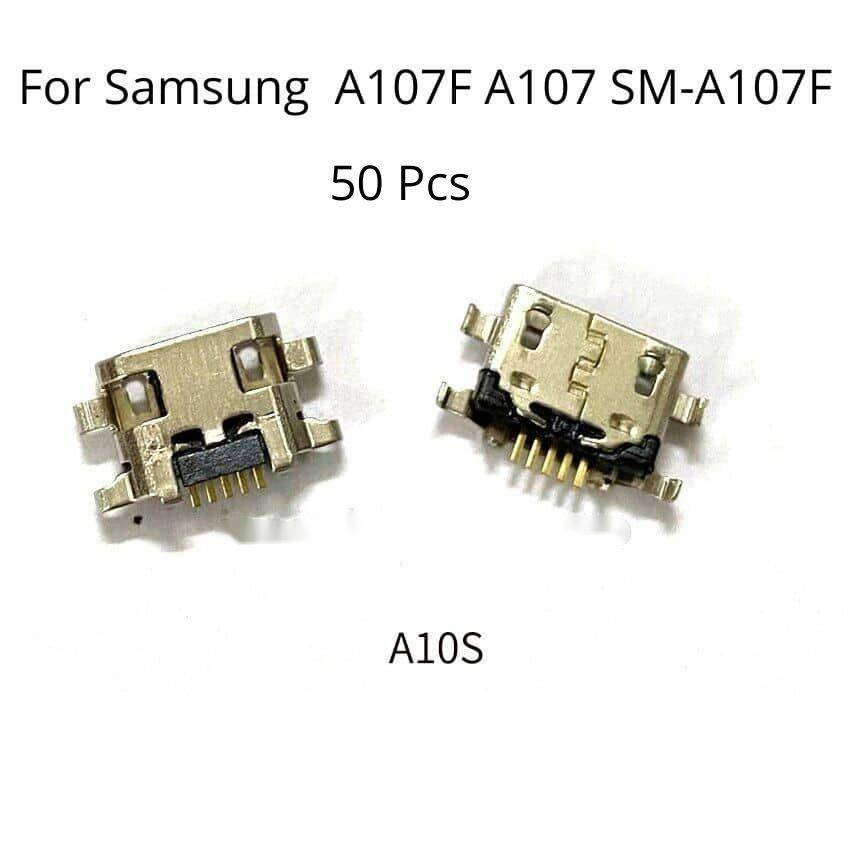 50 Pcs Charging Usb Port Pin For Samsung A10s A107F A107 SMA107F