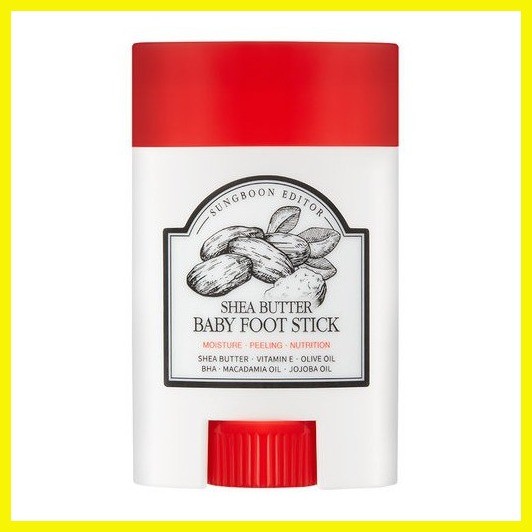 ¤ ♒ [SUNGBOON EDITOR] Korean Foot Cream Shea Butter Baby Foot Stick