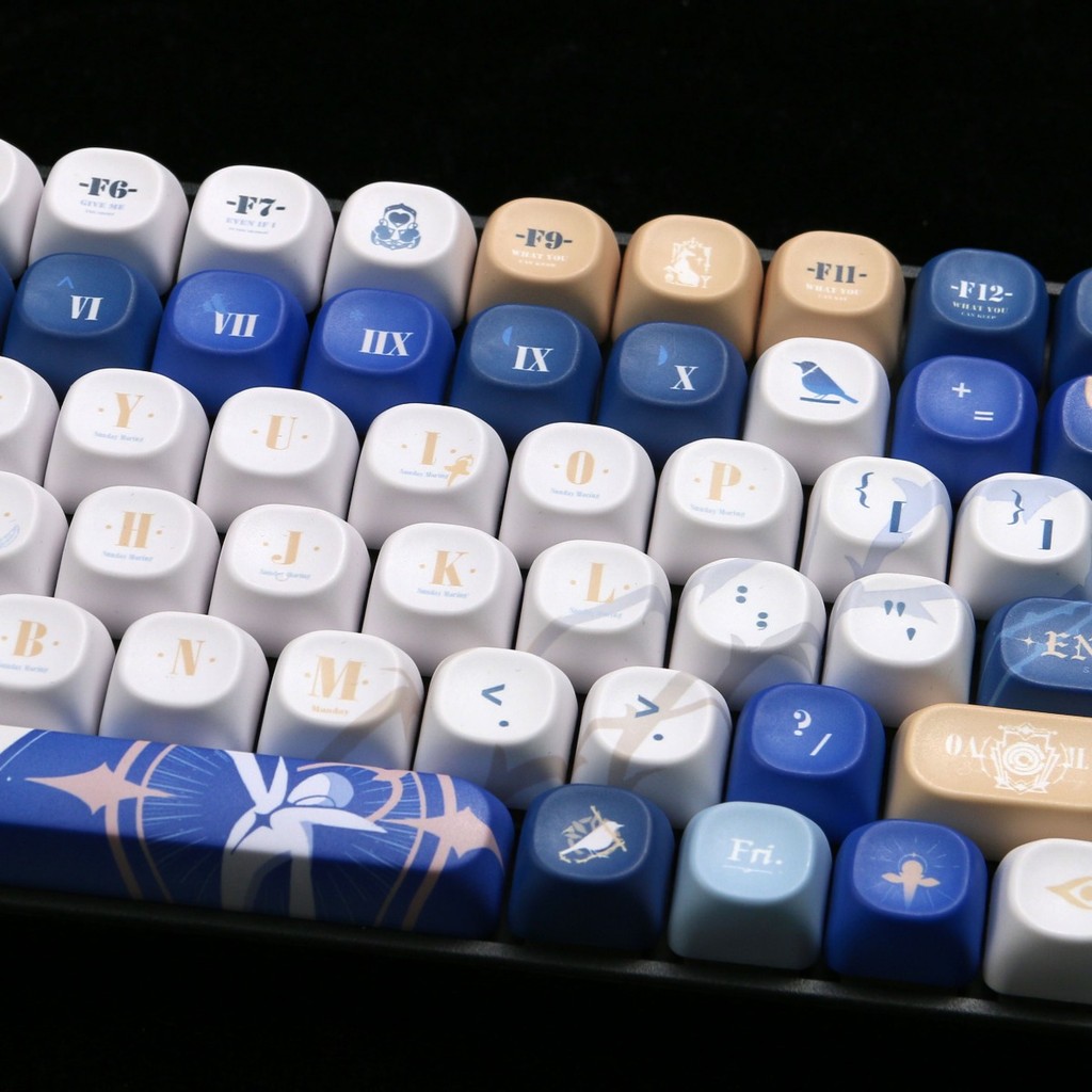 Sunday Keycaps 120 Keys Cherry/MOA Profile PBT Dye Sublimation ...