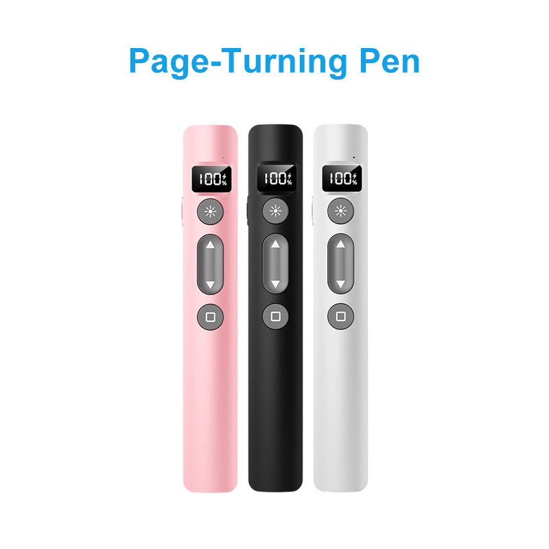 2.4GHz Wireless Presentation Clicker LED digital Wireless Presenter Pen ...