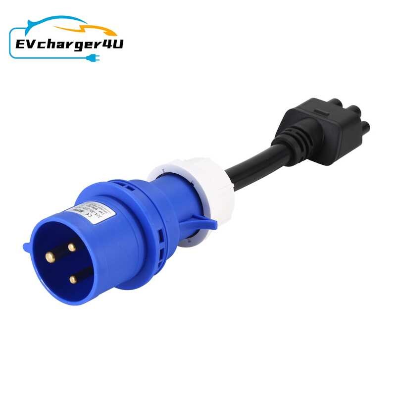 Evcharger4u Tesla Gen 2 NEMA Adapters 100250V 1450 EEC 32A Mobile Connector Pigtail Adapter