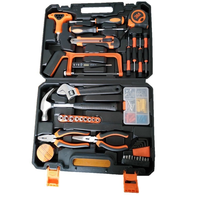 Houhold Tool Kit, Vice, Hammer, Wallpaper, Screwdriver, Tape Measure ...