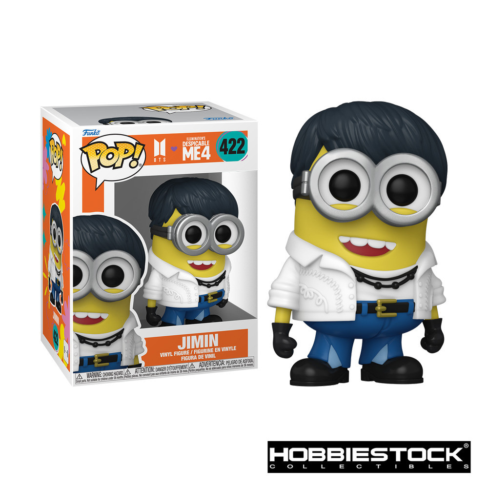 Funko Pop Roc: BTS X Despicable Me 4 - Jimin | Shopee Philippines