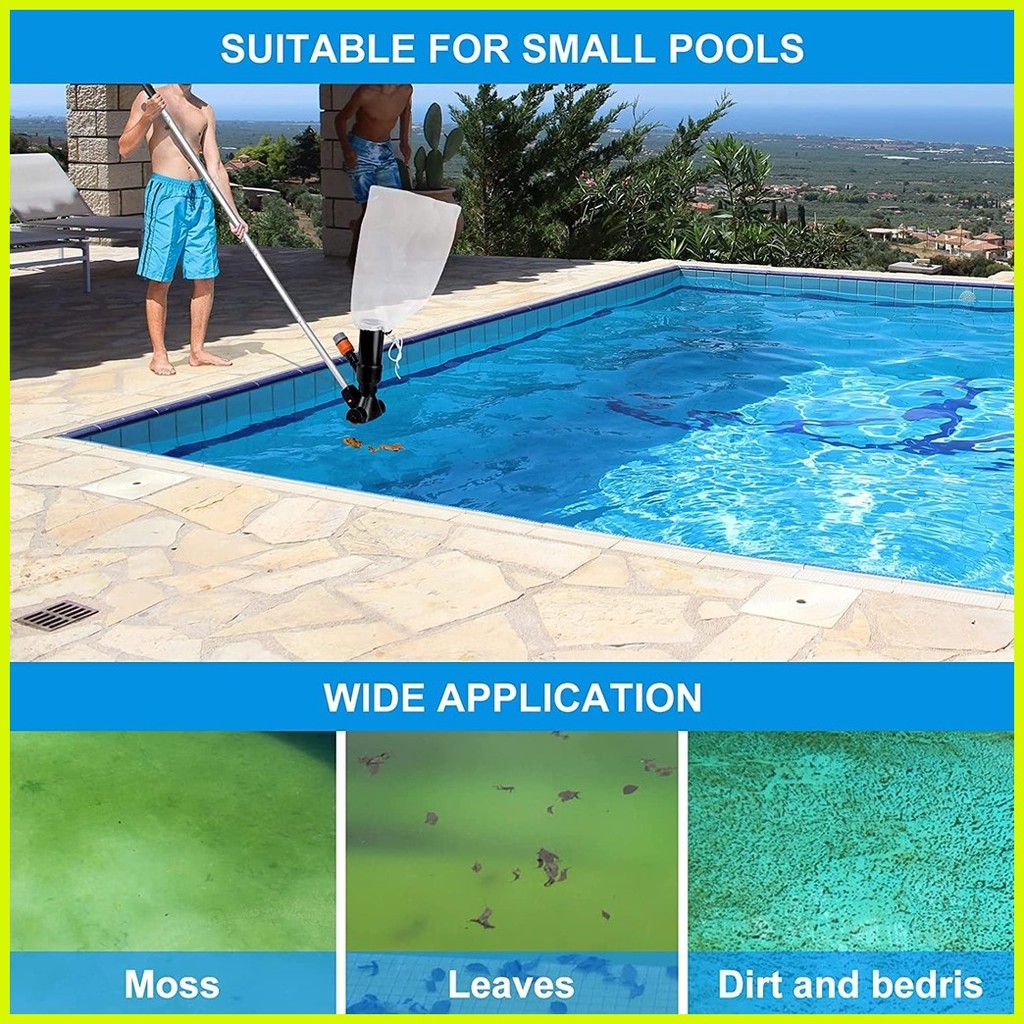 ஐ ♣ Swimming Pool Jet Vacuum Cleaner Portable Underwater Jet Vacuum ...